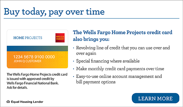 Apply for the Wells Fargo Home Projects Credit Card